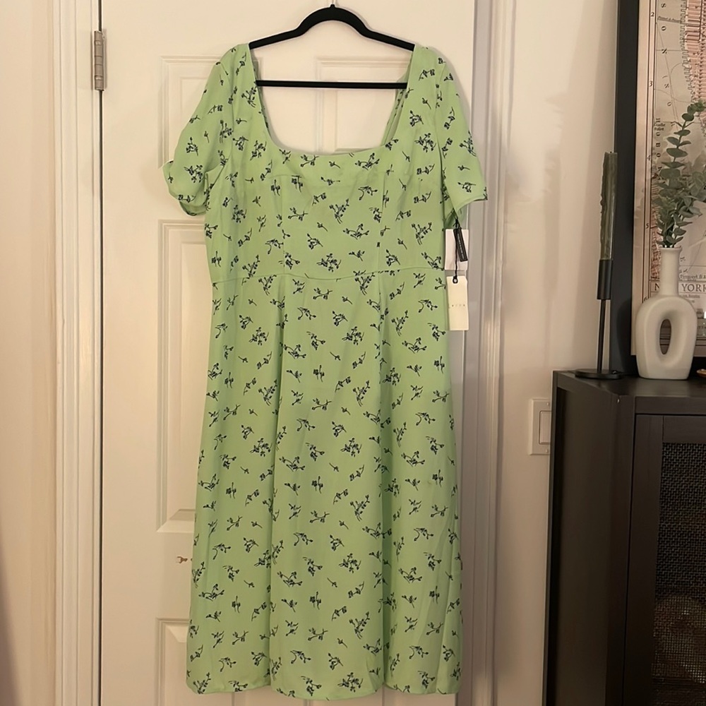 Leith Veranda Noral Floral Dress